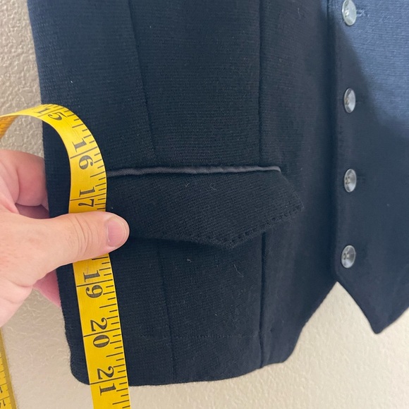 Rag & Bone Black Tailored Vest - Picture 6 of 6